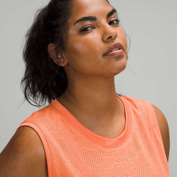 Lululemon Train to Be Tank Dot Camo Golden Apricot | 10 - Picture 7 of 7